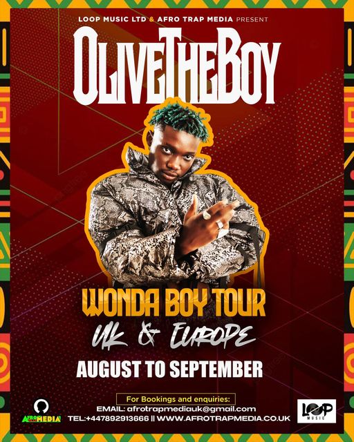 GFamousmedia's tweet image. Olivetheboy is set to commence his UK &amp;amp; Europe Tour this August all through to September
#AddMore
#AccrasMusicLeader
#ghfamousmedia