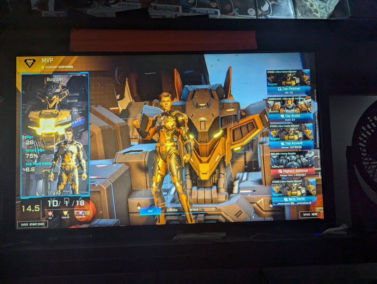 BugsterCarson's tweet image. My best game so far in #MechaBREAK