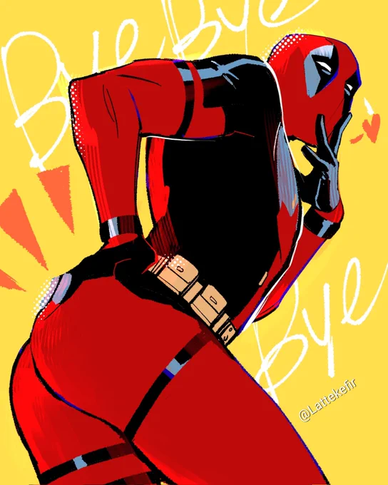 BYE BYE BYE #DeadpoolAndWolverine