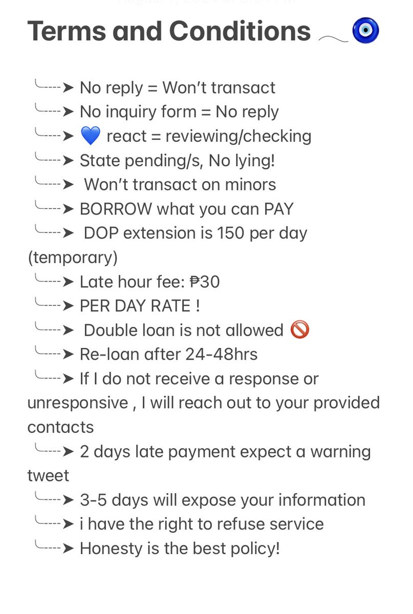 rr_helps's tweet photo. 𓍯𓂃𓏧♡ welcome to rr helps 

hi! this is @rr_helps, welcome to my pautang service ! 𓂃⋆｡ 🪼

⊹ read terms and conditions 
⊹ check rates and requirements 
⊹ send inquiry form to avail  
⊹ no reply = won’t transact 
⊹ 💙 react = reviewing/checking 

༝༚༝༚ https://t.co/yq8hLBIxAZ