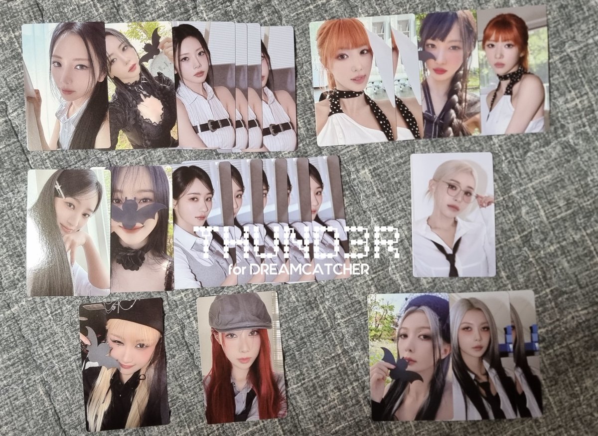 [교환] 드림캐쳐 미니 10집 POCA ALBUM 일반 포카

갖고 있어요🙋‍♂️ : 사진 속 💙+수량 표시
찾고 있어요🥹 : 사진 속 ❤️

🔸️상호 준등기 교환 가능해요
🔸️n:1 교환도 가능해요
🔸️DM 후 멘션 남겨주시면 빠른 확인이 가능해요

<a href="/DCphotocard/">드림캐쳐 포카 알티봇</a> 를 포함한 트친분들의 RT 미리 감사합니다🫶
