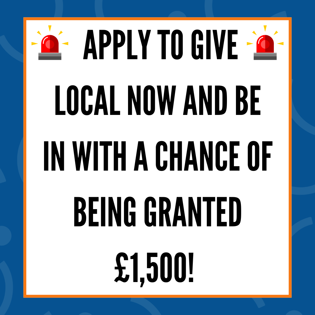 UnitedWayUK's tweet image. Don't forget #GiveLocal applications are open! Apply now and be in with a chance of being granted £1,500! 
 #LiveUnited #JoinOurMovement  
forms.gle/d3368uRxoSrQbX…