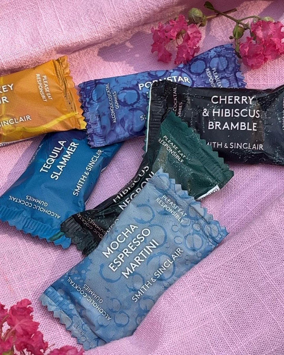 Our boozy gummies are turning lazy summer days into tasty dazes 🌞🌺

What's your summer flavour? 🍬