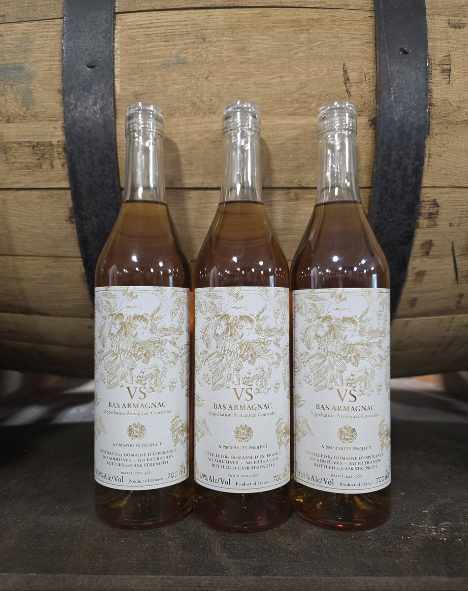 <a href="/PMspirits/">PM Spirits</a> has teamed up with acclaimed producer Claire de Montesquiou of Domaine d'Espérance to craft an exclusive line of small-batch Armagnacs. Working together, the duo created a custom blend for an overproof VS offering at 52% ABV. As with every PM Spirits custom bottling,