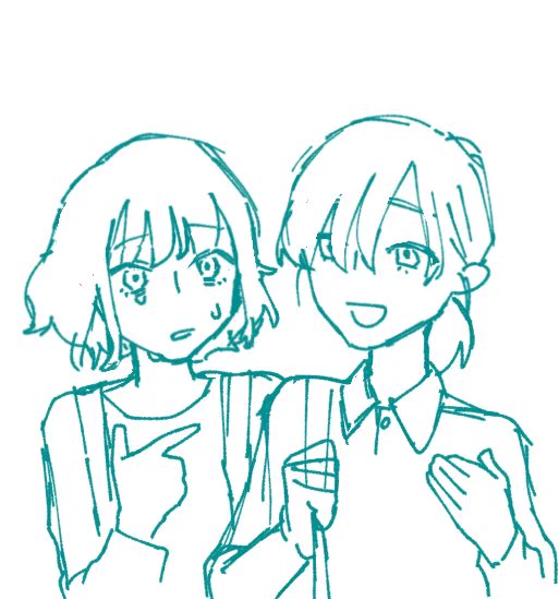 ビフォアフの所長🦋と❤️ 