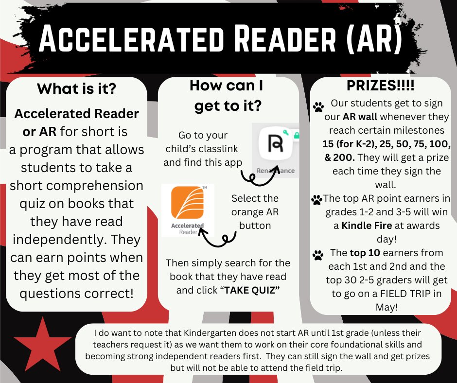 Let's promote reading! AR is up and running at SBES 📕