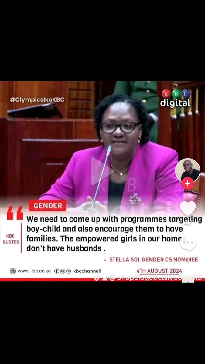 It's ironic that we now want to empower the Boychild not for his well being But To be husbands for empowered girls..I thought they didn't need husbands <a href="/NGECKenya/">The National Gender and Equality Commission (NGEC)</a> <a href="/amerix/">Eric</a> <a href="/kifee/">keeflyn/kiffy</a>