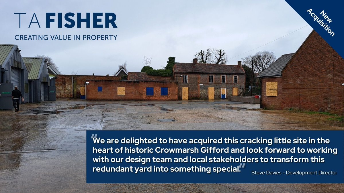 From Builders' Merchants to High Quality Homes: T A Fisher's New Wallingford Acquisition

T A Fisher is pleased to announce the acquisition of a prominent site previously occupied by Jewson Builders Merchants. The 0.65-acre site, situated on the main thoroughfare just before the