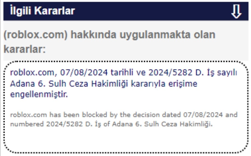 gxqenz's tweet image. #Roblox şu anda Türkiye&apos;de yasaklı. Roblox platformundan geçimini sağlayan binlerce Türk geliştiricinin emekleri geride kaldı. Hükümetten herhangi bir açıklama yok. 

#Roblox is currently banned in Turkey.

#robloxturkey #robloxbanned