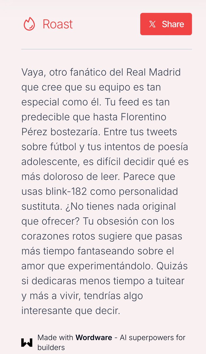 acá también me hizo mierda