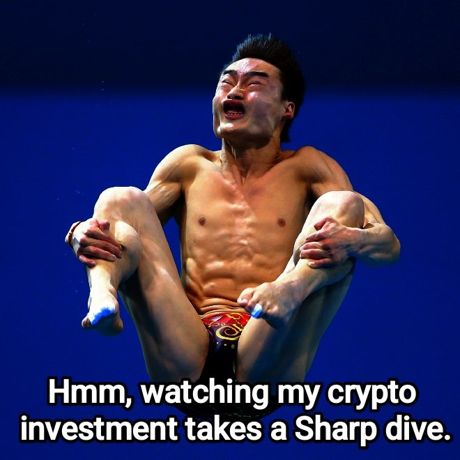 I_Ayush16's tweet photo. Crypto Crashing Harder Than Olympic Divers 🤿
#CoinDCXMaxis
#BharatForWeb3
#crypto #bitcoin #ethereum #cryptocurrency #investing #cryptomemes #cryptolife #altcoin #blockchain #cryptocrash #olympic #olympicfail #meme #funny #cryptomemes #investmentfail #lol https://t.co/Rc9lIj1v7h