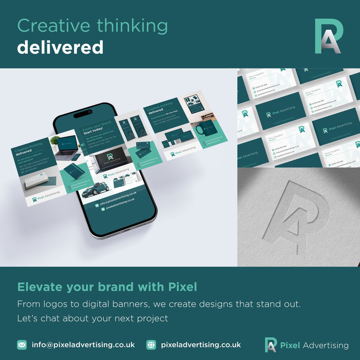 Pixel Advertising (@pixelad2020) on Twitter photo From concept to creation, we've got you covered. Let's build your brand story
Contact us: info@pixeladvertising.co.uk
Click the link to view our work: pixeladvertising.co.uk
#graphicdesign #logodesign #creativeartwork #advertising #marketing #designagencyuk #branddesign From concept to creation, we've got you covered. Let's build your brand story
Contact us: info@pixeladvertising.co.uk
Click the link to view our work: pixeladvertising.co.uk
#graphicdesign #logodesign #creativeartwork #advertising #marketing #designagencyuk #branddesign