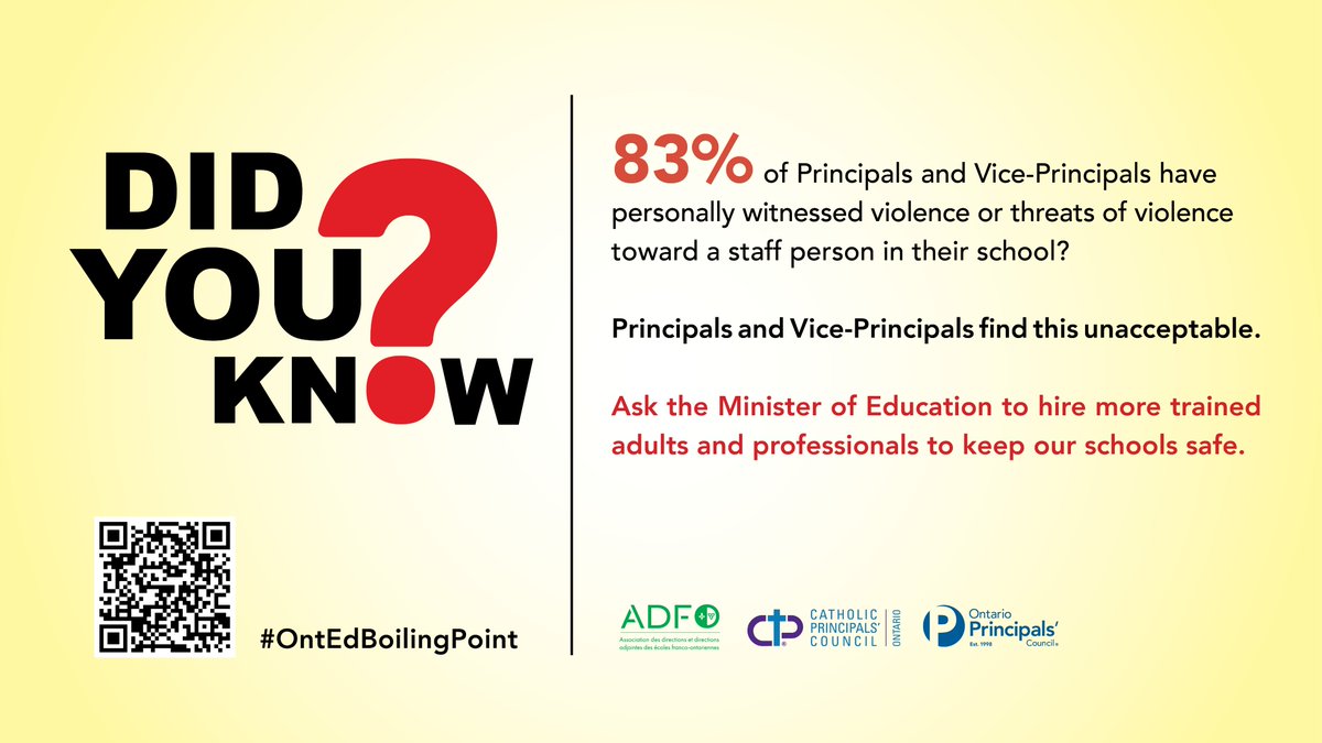 Violence in schools is on the rise and needs to be addressed immediately. Learn more here: cpco.on.ca/CPCO/CPCO/Comm… #OntEdBoilingPoint
