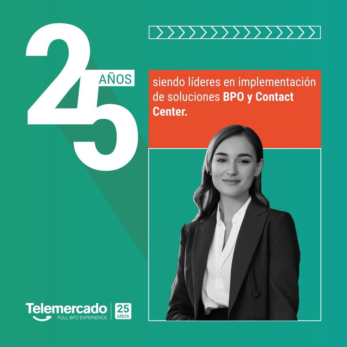 TelemercadoAR's tweet photo. Transformá cada contacto en una experiencia excepcional: 25 años brindando servicios de primer nivel 🙌
Conocenos 👉https://t.co/K5T1OTRCMY https://t.co/FIsHKK3VH1