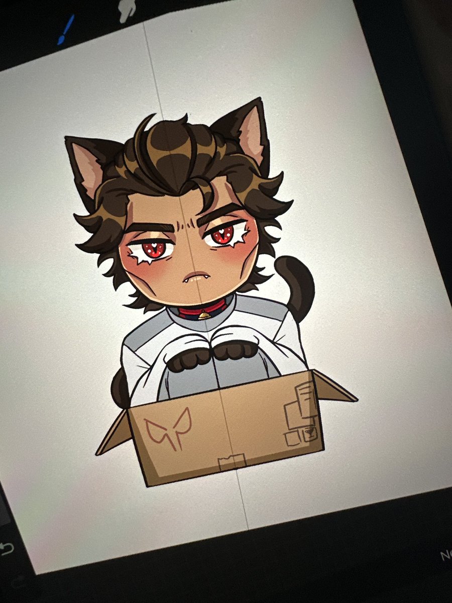 berrypotchy's tweet photo. working on new merch (sorry haven't been working on sexy miguels) https://t.co/y6Atql7LS6