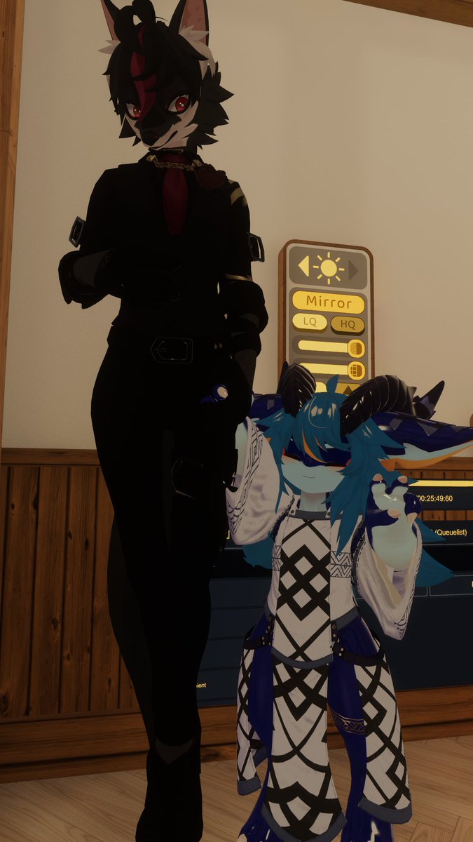 Lem1e_SL's tweet photo. ゲームしてるダラちゃん（@luncer_s）をダシにしてSSを撮影する
アバターも声もカッコイイな・・・ https://t.co/8Uxs2oMqUk