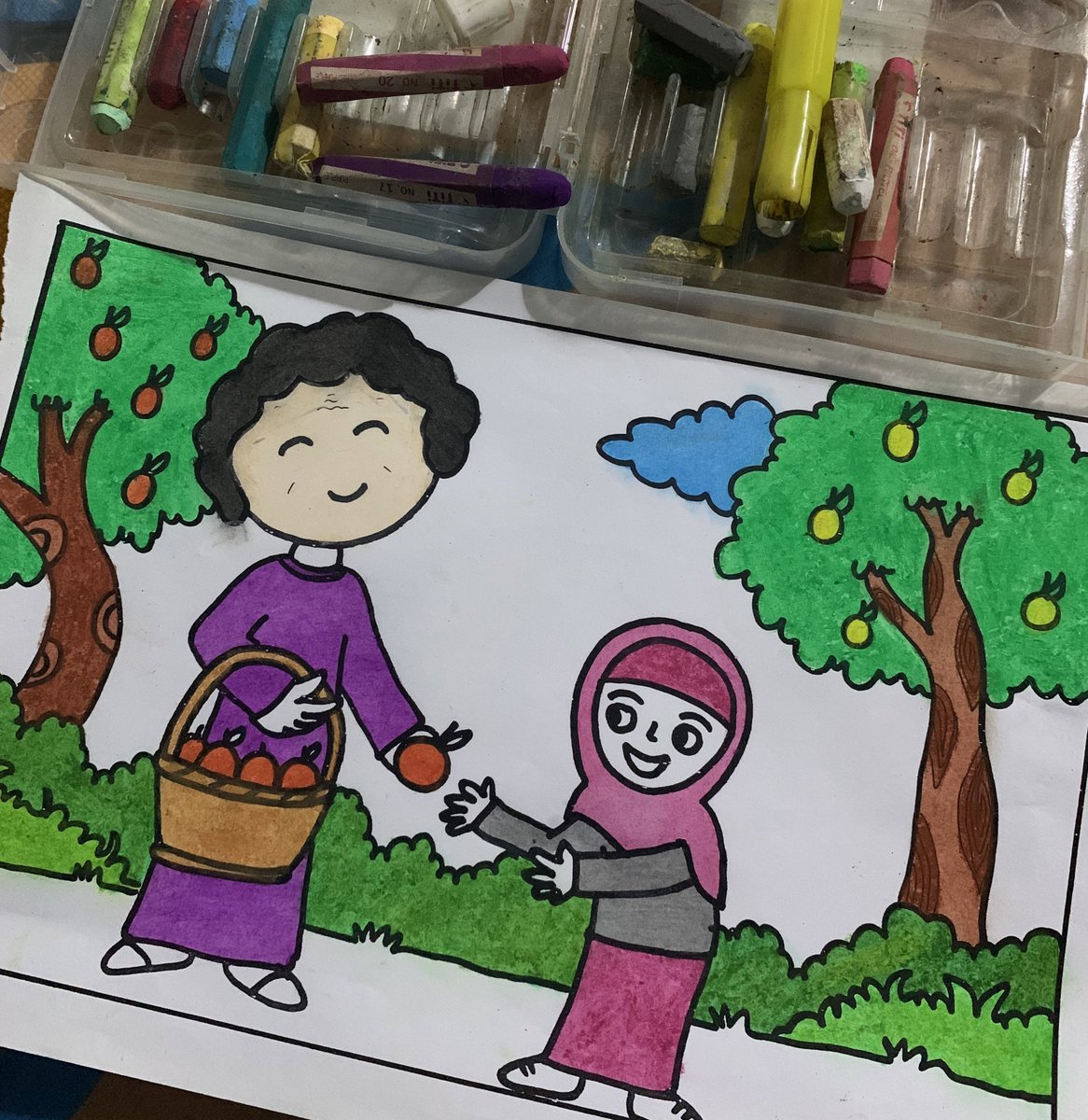 Udah cocok jadi anak seni belom