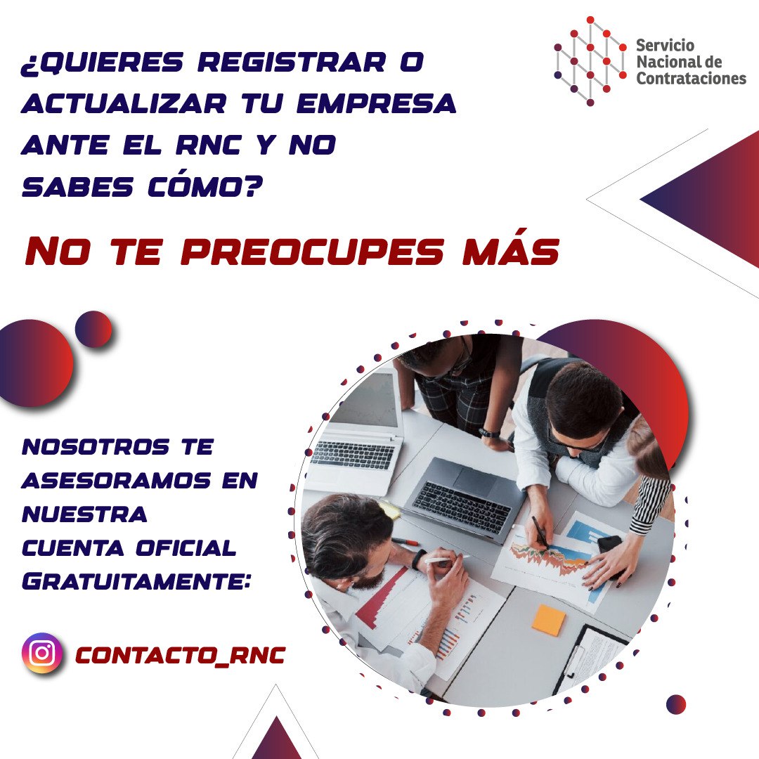 #07agosto 
Sigue nuestras cuentas oficiales <a href="/snc_info/">SNC</a> @contacto_rnc , comunícate con nuestros analistas y recibe la #asesoría que necesites. 

Somos la Autoridad Técnica en Contrataciones Públicas.