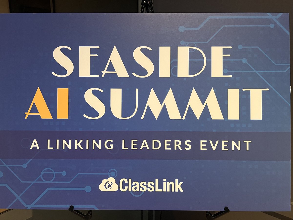 Great learning and collaboration at the ⁦<a href="/ClassLink/">ClassLink</a>⁩ Seaside Summit this morning. Thank you ClassLink for an interesting session and the opportunity to network with very talented professionals. Proud to be the Shore Super!🙏💙