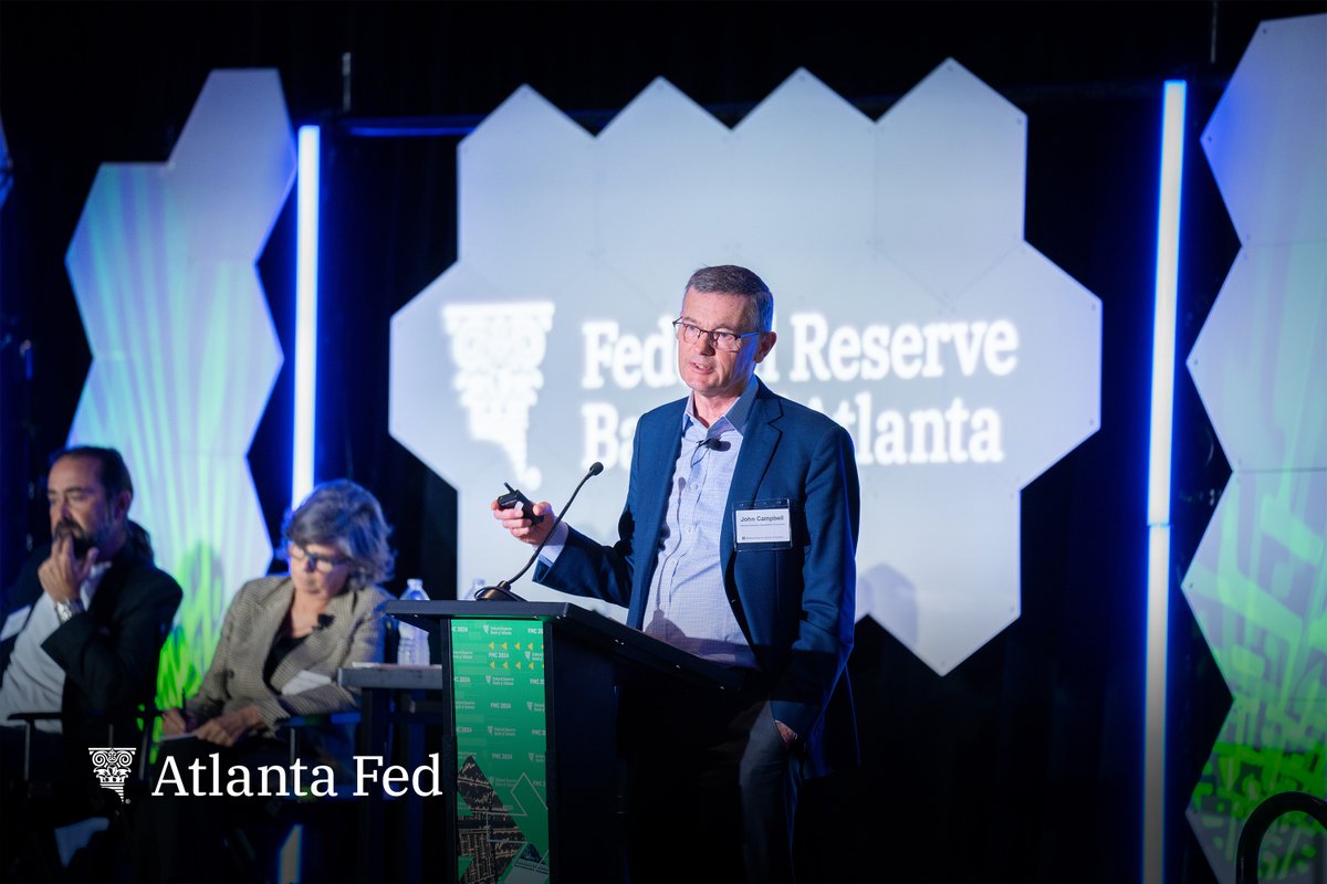 AtlantaFed's tweet photo. #ICYMI, watch the first session from day 2 of #FedFMC, “Evolving Monetary Policy Transmission Mechanisms,” which explores the changes in government policy and technology since the global financial crisis.
Livestream: https://t.co/wQLvani7fm https://t.co/Qb7QjNCUIT