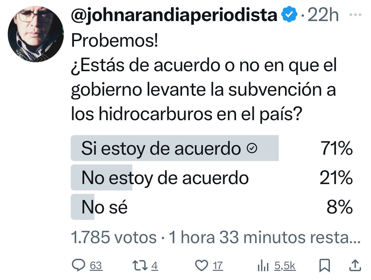 MagerlynQ's tweet photo. La retirada de la subvención a los #hidrocarburos claramente traerá a #bolivia variación de precios a todo lo demás, pero estoy convencida que es una de las medidas que permitiría con el tiempo dinamizar y estabilizar la #economia del país. https://t.co/EOv9HYbYav