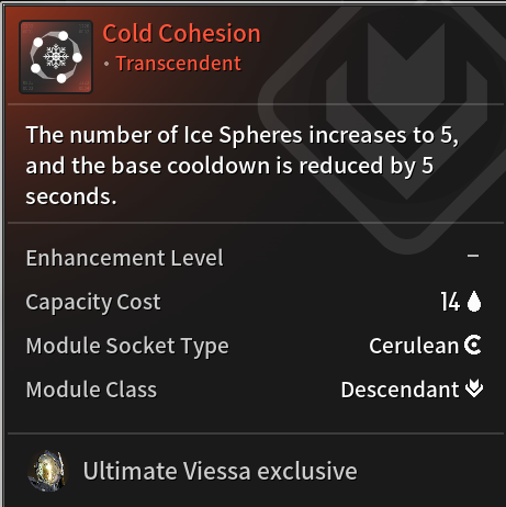 LettuceCatGame's tweet photo. @FirstDescendant Don't know where else to put this but, uViessa and uValby's Exclusive Transcendent Mod have the same name. https://t.co/WrwRjYF8VN