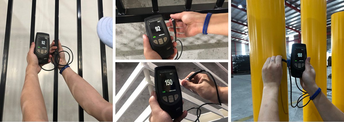 NinhBinhDHA's tweet image. 📷 Testing the thickness of the powder coating 📷
📷 For a quote or more information, contact us at Sales@hanexmetal.com.
#QualityAssurance #PaintTesting #DHANinhBinh #SuperiorProtection