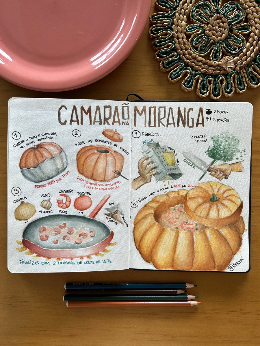 ihermgue's tweet photo. receita ilustrada de camarão ma moranga 🦐 https://t.co/UNzxUhRUjj