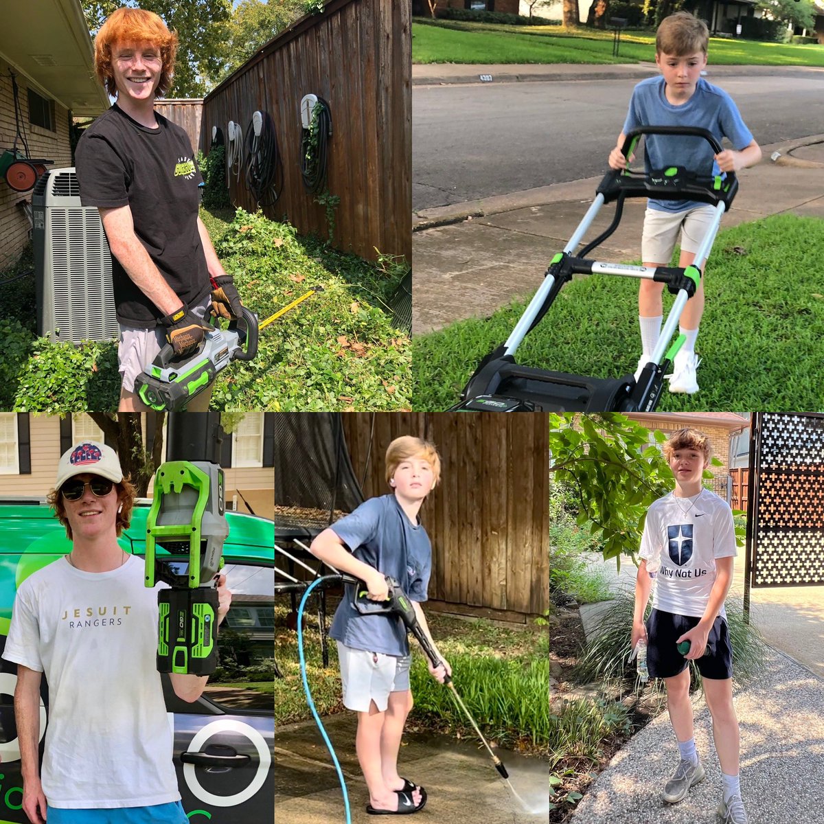 My two sons. Neither of which are afraid to get their hands dirty.  Both are men of faith and understand the value of hard work. The true measure of a man is reflected in the character of his children.

#FamilyValues #MenForOthers