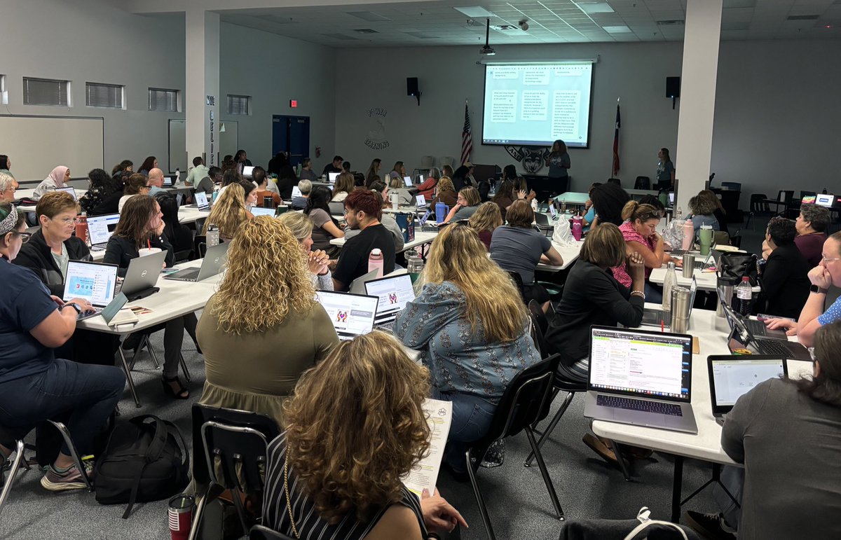 Oh what a fun morning! We had the privilege of learning with the <a href="/Plano_Schools/">Plano ISD</a> middle school English/ Language Arts / Reading teachers. We learned about the new tech coming to their classrooms, AI, digital citizenship, the new Tech TEKS, and a whole lot more! <a href="/PlanoISDSAS/">PISD SAS</a>