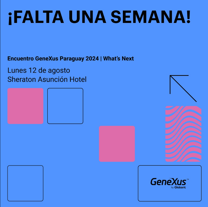 workwithplus's tweet image. 📣 Encuentro @GeneXus en Paraguay

Descubre las novedades de #GeneXus y #WorkWithPlus, donde además presentaremos nuestro nuevo módulo de #AI 🚀

Organizado por nuestros partners en Paraguay, Soluciones Integrales S.A., ¡no te lo pierdas! 🙌

➡Regístrate: eventbrite.es/e/encuentro-ge…