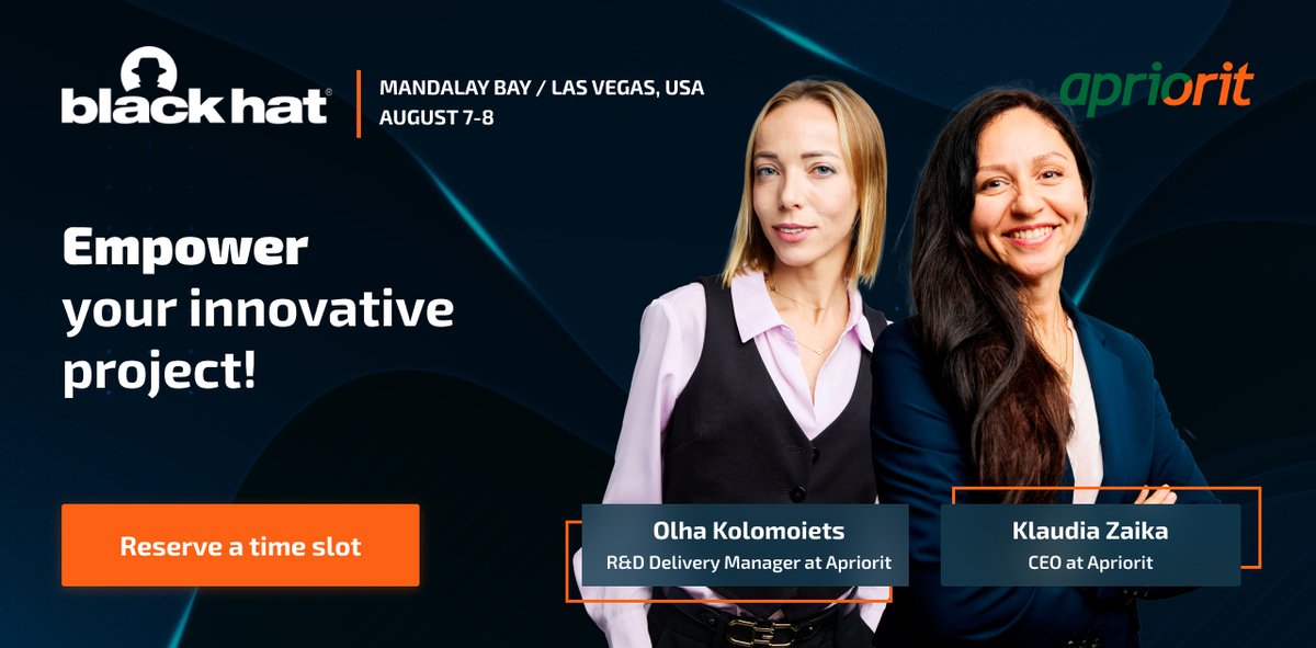 Day 1 of <a href="/BlackHatEvents/">Black Hat</a> 2024 is here!🎉The Apriorit team is thrilled to be a part of the conference and explore cutting-edge solutions and ideas for secure and efficient software development.

Join us to discuss your latest projects and learn how Apriorit can support your