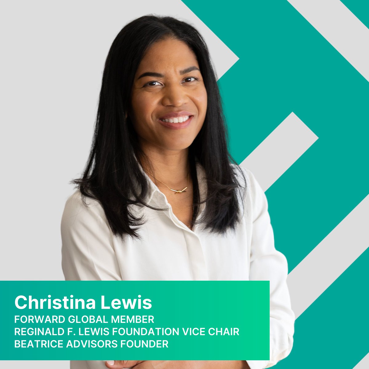 #FGMember Christina Lewis is the vice chair of the Reginald F. Lewis Foundation &amp; founder of BFO21, <a href="/AllStarCode/">All Star Code</a> &amp; <a href="/GivingGap/">Giving Gap</a>.

Her most recent endeavor is the launch of Beatrice Advisors, the first &amp; only Black woman-owned multifamily office. Learn more: bit.ly/4c009vs