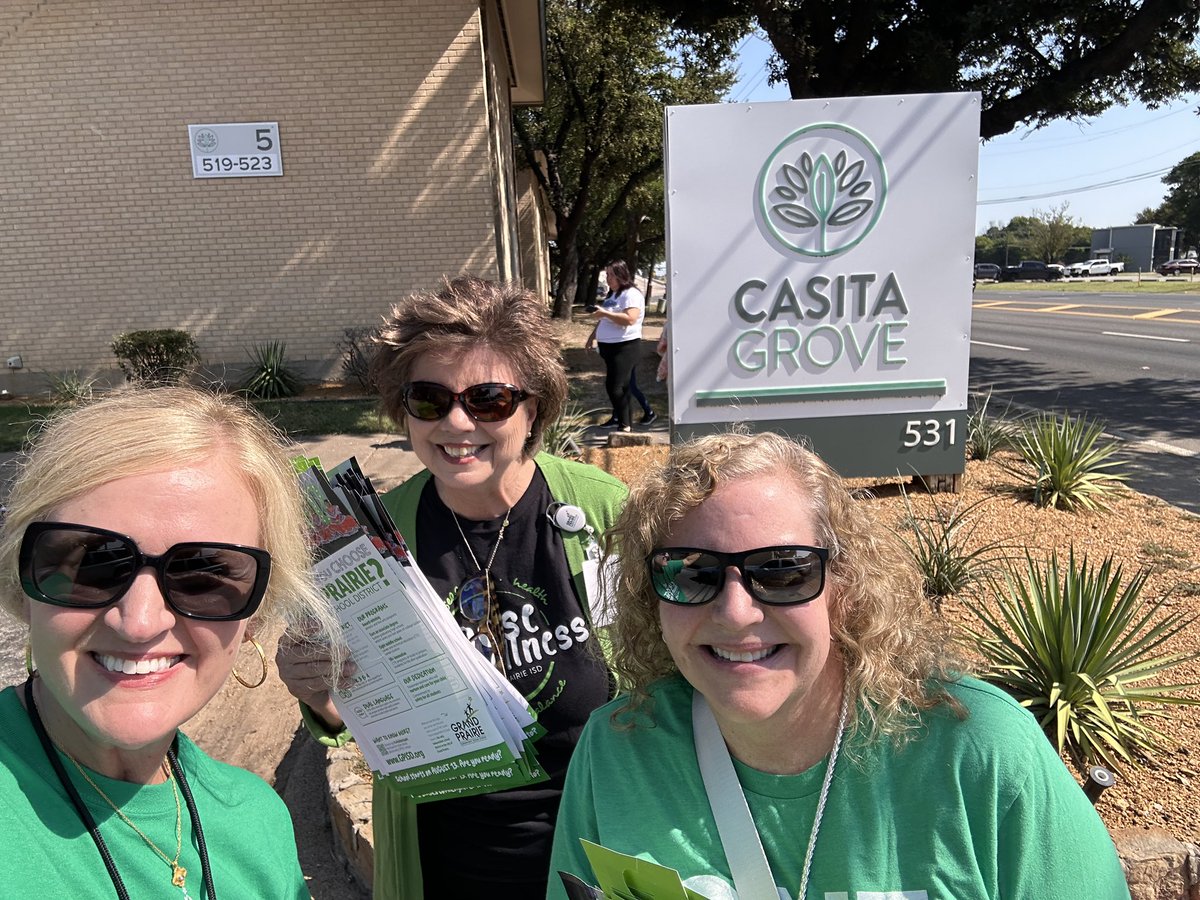 Recruiting amazing kids for an amazing district! #feetonthestreet2024 #grandprairieisd