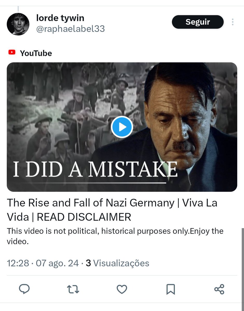 isso aqui é maluquice, não existe plot que justifique apologia ao nazismo