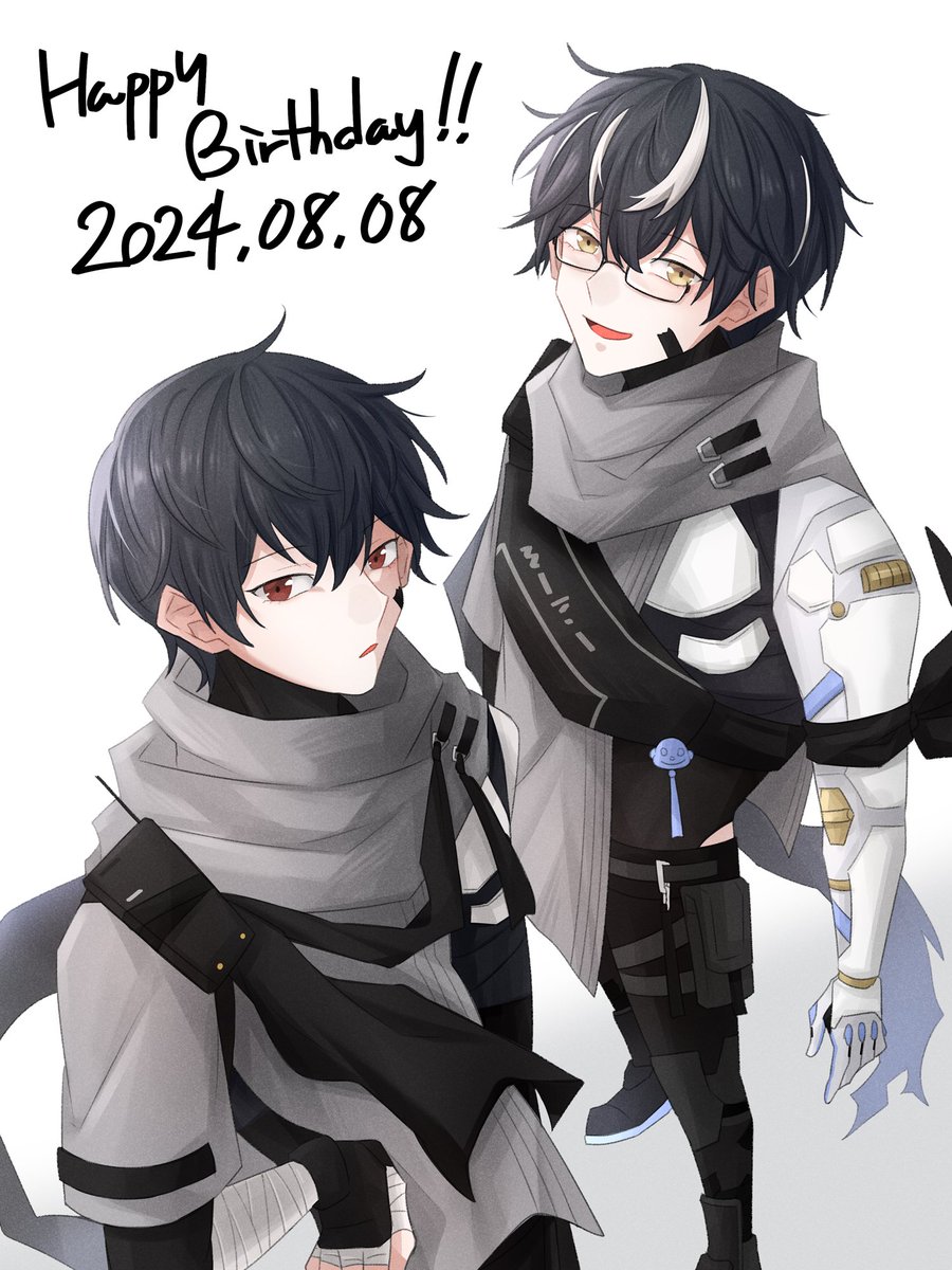 今日はノアンの誕生日でもあり、起動日でもある。
「ノアン」と一緒に
おめでとう🎊

#パニグレ #战双帕弥什
