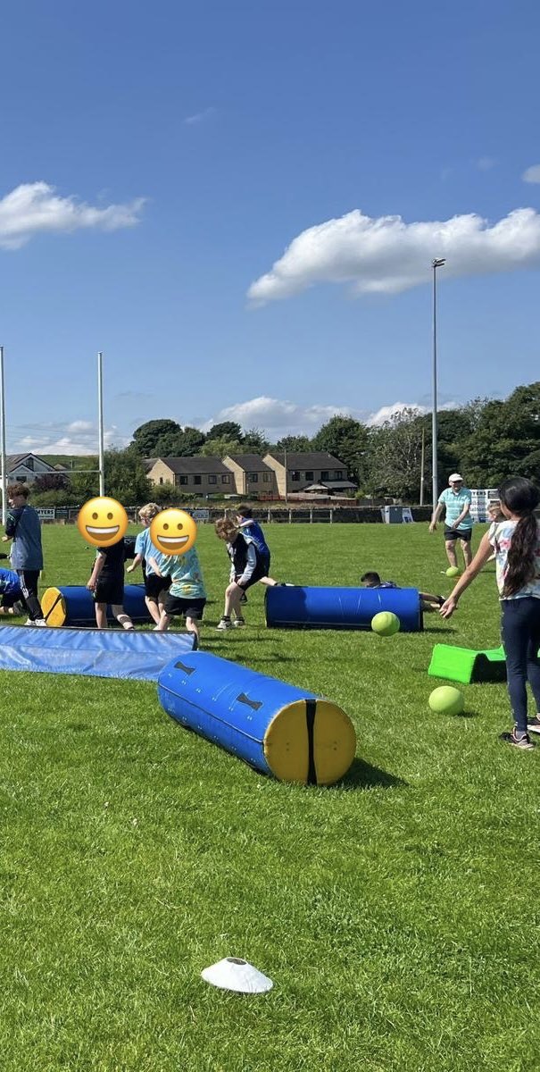 How to end an amazing week of HAF camps at <a href="/BaildonRUFC/">Baildon RUFC</a> 

Creating our very own <a href="/bbcgladiators/">Gladiators</a> with the parents and children going up against each other! 

A great week and we are already enjoying our week 2! Stay tuned for more updates! 

<a href="/educationgovuk/">Department for Education</a> 
<a href="/bradfordmdc/">Bradford Council</a> 
#HAF2024