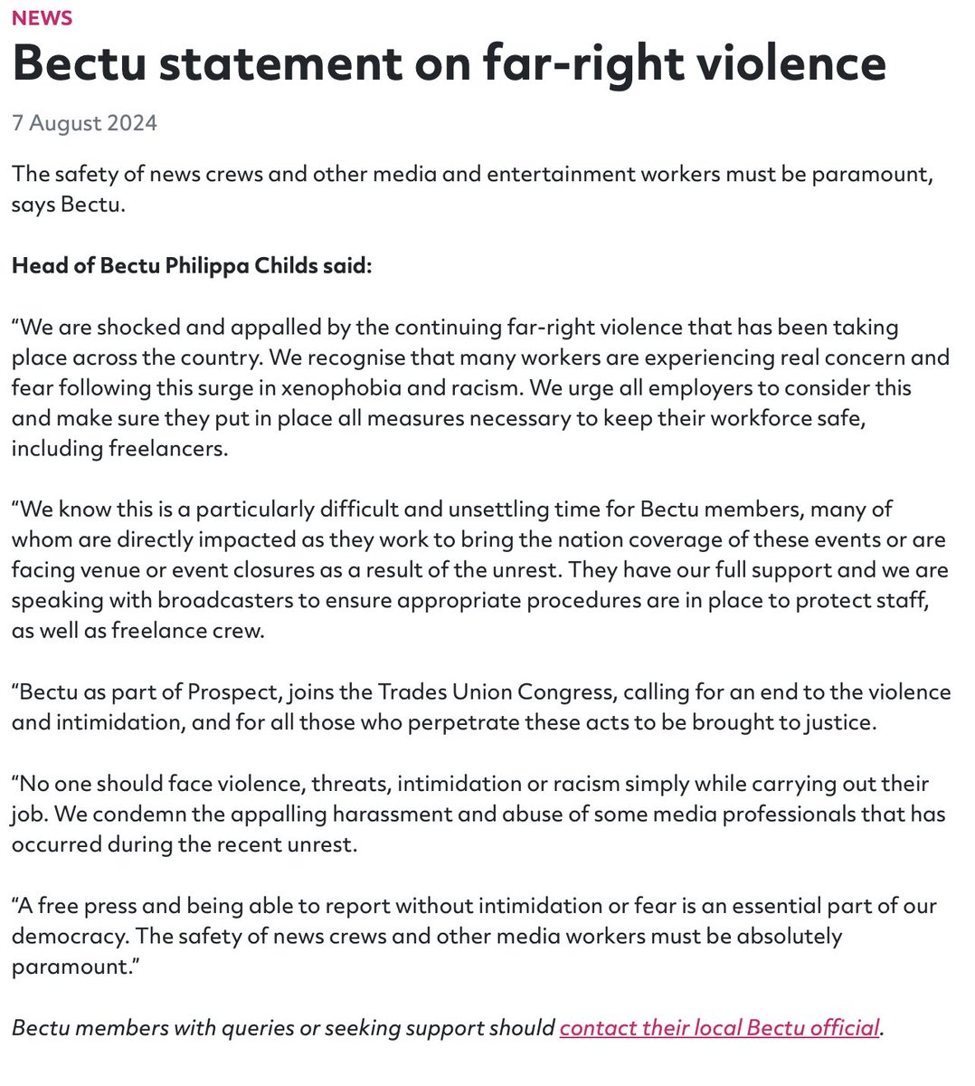 Bectu (@bectu) on Twitter photo 