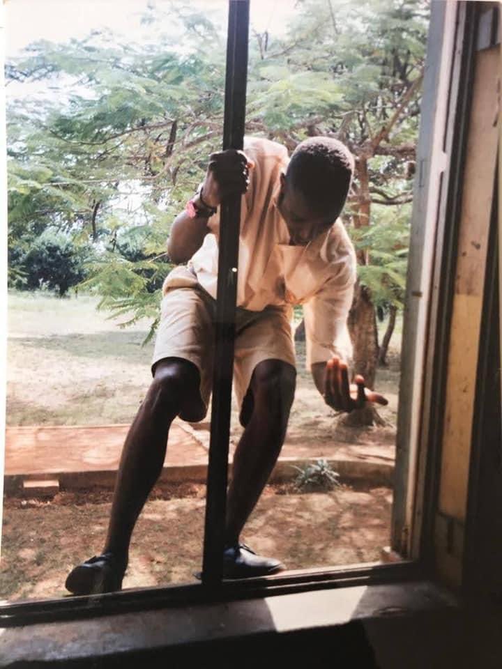AchimotaSchool's tweet photo. #AchimotaAt97🎹 #tb The charismatic and eclectic Akora Winston  Richards @BushkeEP Bushke aka El President has played an integral role in shaping and influencing the development of the urban cultural landscape in Ghana. An alumni of @UofMaryland , Home of the Terrapins 🎹 https://t.co/b3D7um4aDO