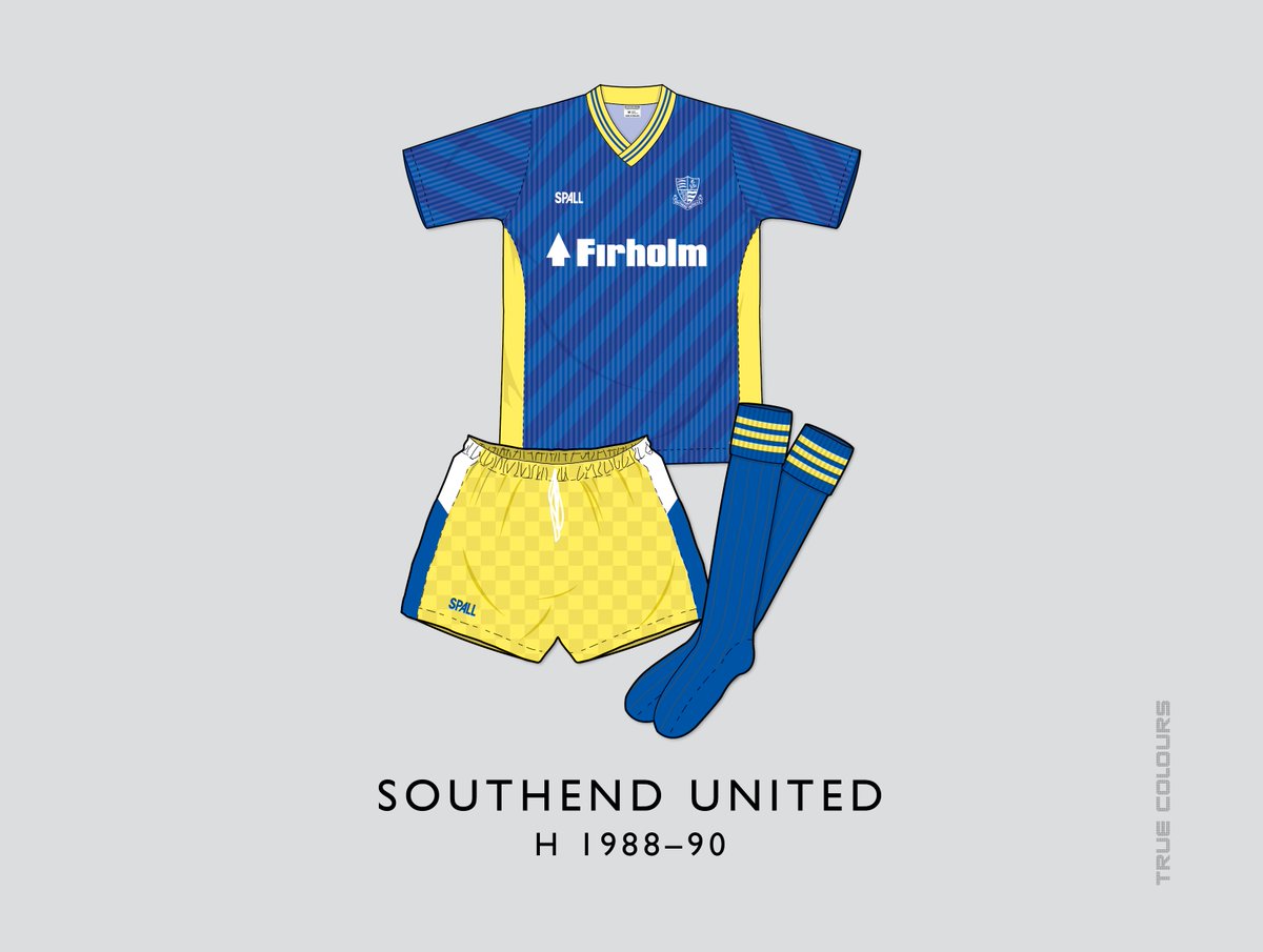 John Devlin (@truecolourskits) on Twitter photo A kit request for my very good friend & stadium photographer extraordinaire <a href="/davethephoto/">Stadium Photography</a>
Southend Utd home kit 1988β90, produced by Spall & a real favourite with Shrimpers.
@spall <a href="/SUFCRootsHall/">Southend United FC</a>
#southendutd #shrimpers #southendkithistory #southendshirt A kit request for my very good friend & stadium photographer extraordinaire <a href="/davethephoto/">Stadium Photography</a>
Southend Utd home kit 1988β90, produced by Spall & a real favourite with Shrimpers.
@spall <a href="/SUFCRootsHall/">Southend United FC</a>
#southendutd #shrimpers #southendkithistory #southendshirt