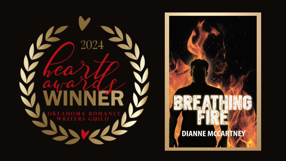I was thrilled to find out that Breathing Fire won its division at The Heart Awards last weekend. I'm so grateful. #suspense #wrpbks #awards