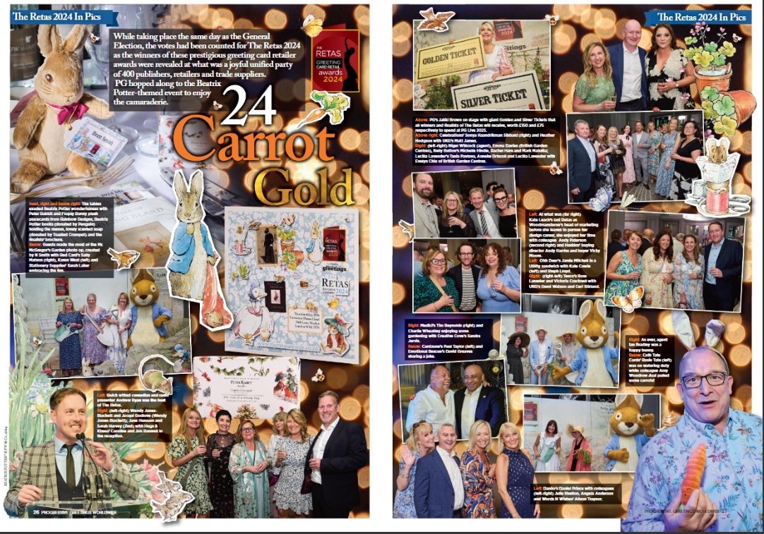 15+ pages of photos from #RETAS24 #greetingcards 
#greetingcardretailers 
bit.ly/3WXhIYU