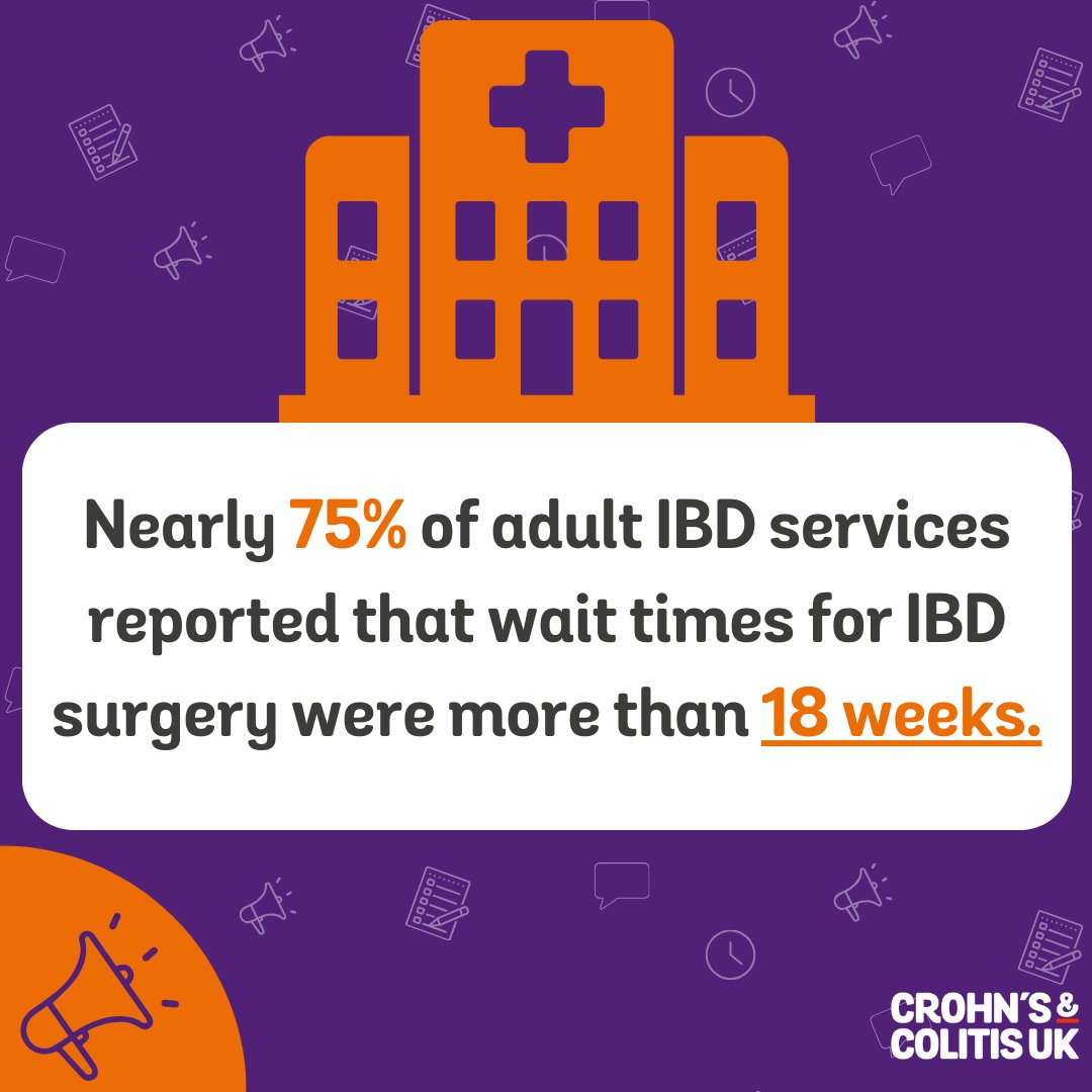 CrohnsColitisUK's tweet photo. The Government MUST #CutTheWait for IBD diagnosis, treatment and care.
Join our call and add your name to our open letter to the health secretary. Together we can drive positive change for people with Crohn’s or Colitis and the NHS.
Sign: https://t.co/MWFpk0sdlH
#IBD https://t.co/7o1tVZK3yQ