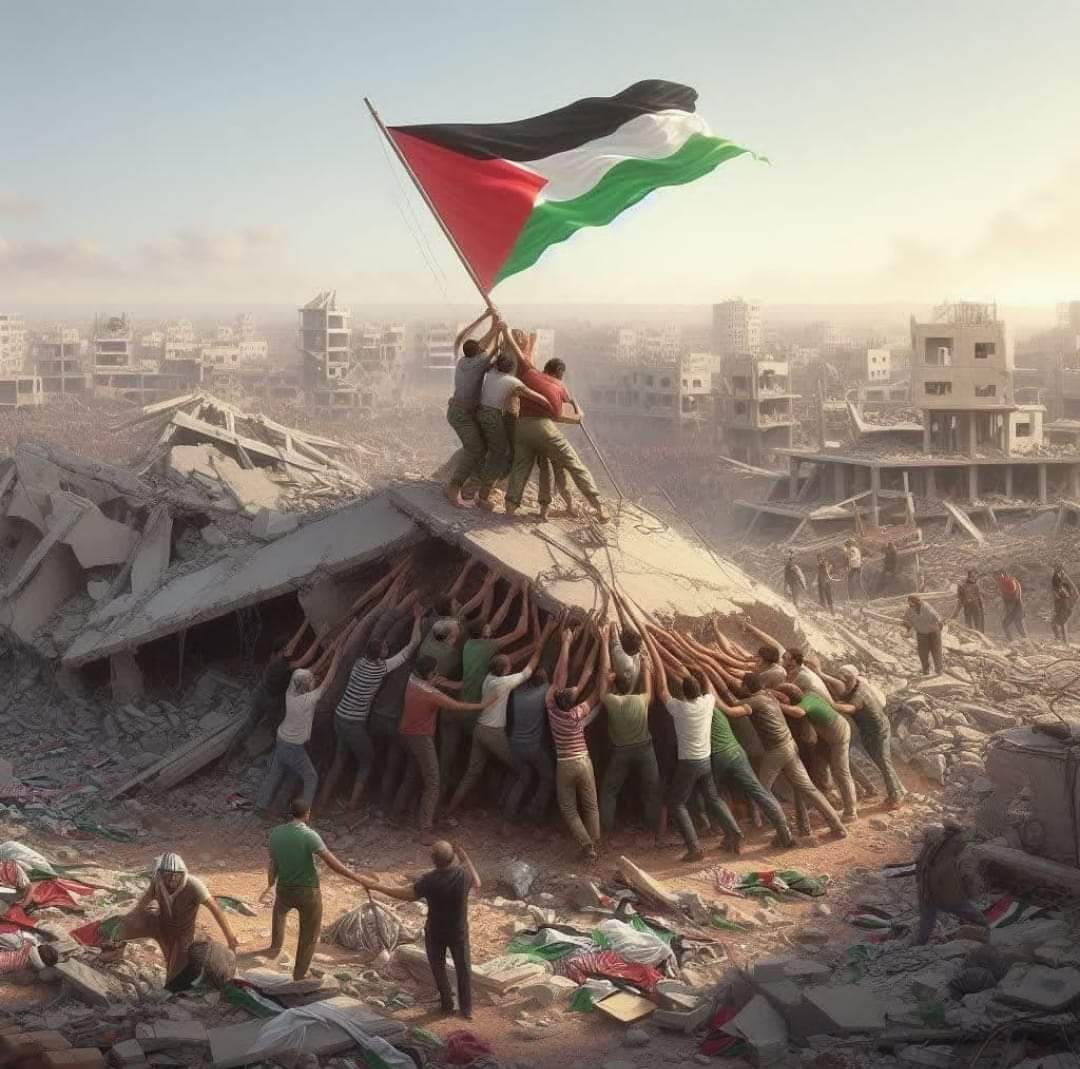 Diez meses de genocidio: el pueblo palestino es impunemente masacrado por el régimen de Israel, apoyado por el gobierno yanqui. No menos de 40 mil muertos en 10 meses: es un crimen y lo denunciamos. #FreePalestine