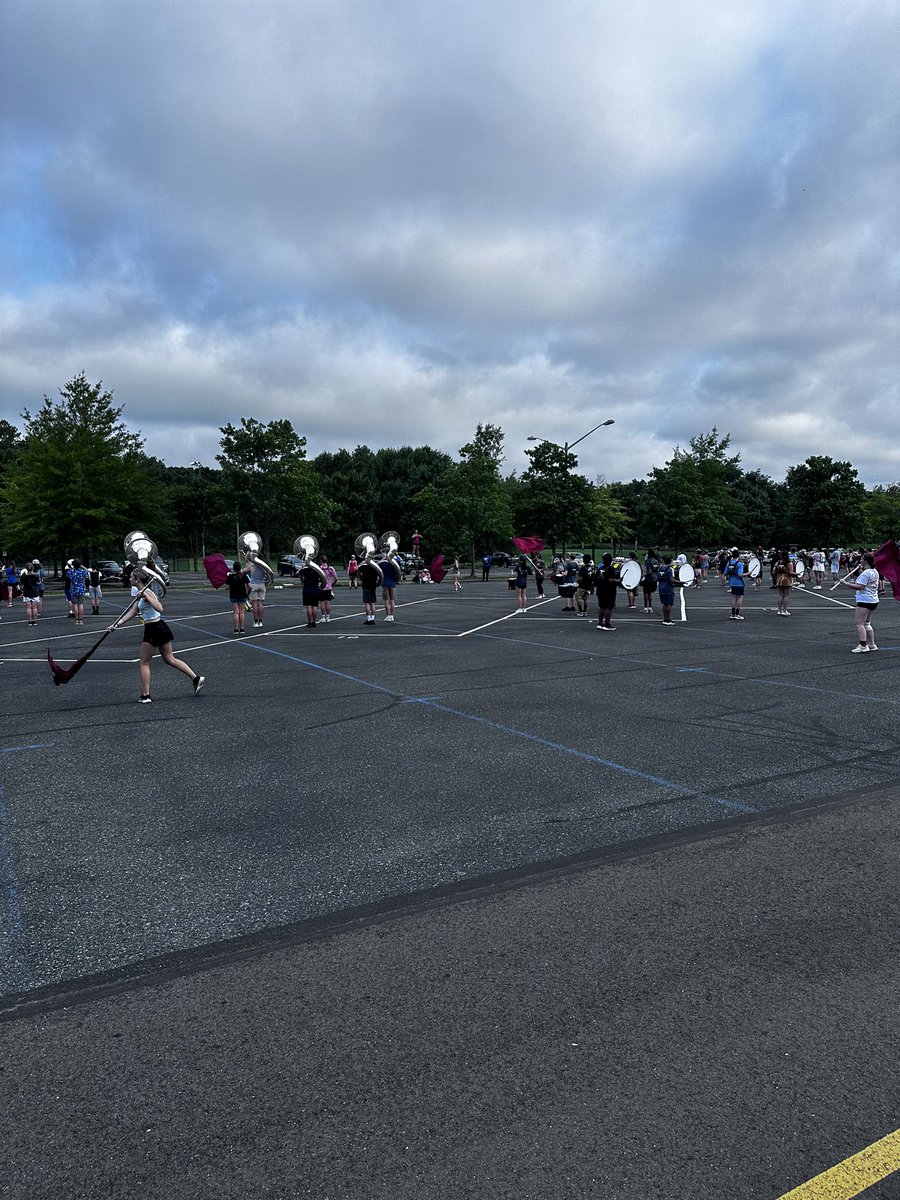 MVHS_SPORTS's tweet photo. MV Band and Color Guard looks to be in midseason form and ready for the new school year! #ViewPride https://t.co/4O5GdBiQnE
