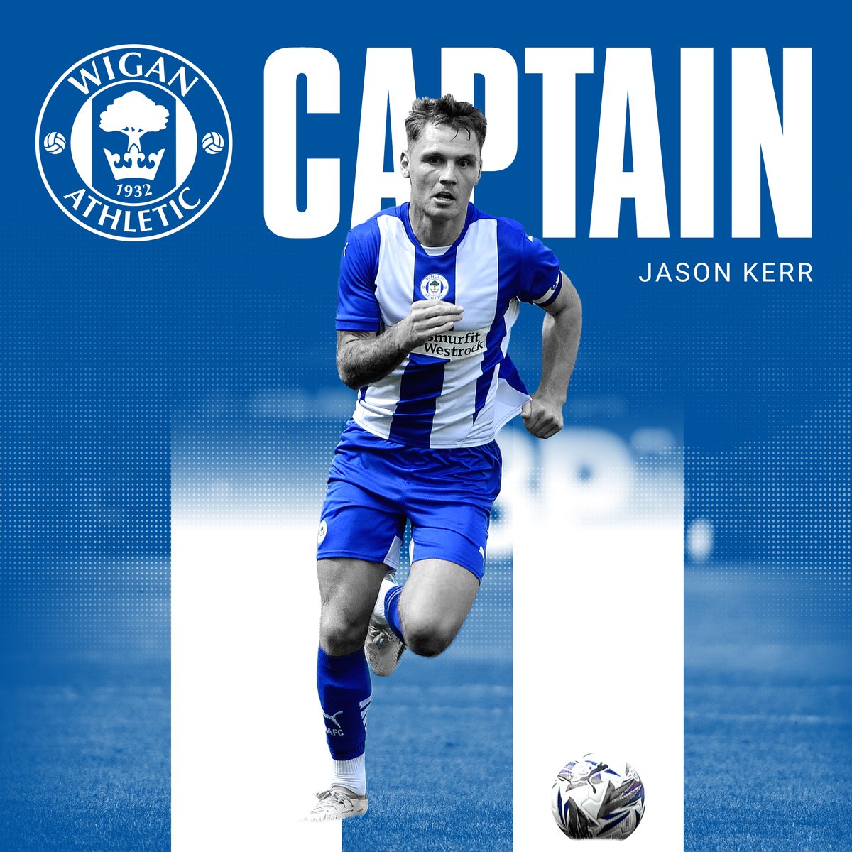 LaticsOfficial's tweet photo. 𝙄𝙣𝙩𝙧𝙤𝙙𝙪𝙘𝙞𝙣𝙜 𝙤𝙪𝙧 𝙣𝙚𝙬 𝙘𝙖𝙥𝙩𝙖𝙞𝙣. ©️

Well deserved, @JasonKerr08! 👏

#wafc 🔵⚪️