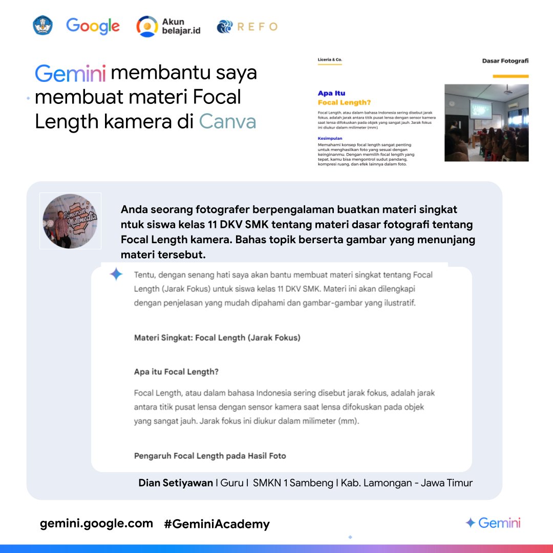 diean_se_ID's tweet photo. #GeminiAcademy @refoindonesia @googleindonesia https://t.co/XMHrZkC53C