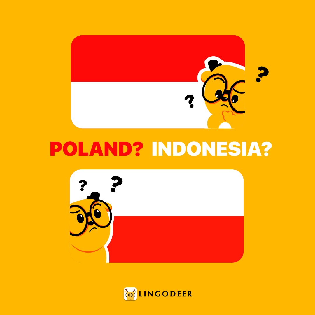 Coming soon: 🇵🇱 Indonesian and 🇮🇩 Polish! Or is it 🇵🇱 Polish and 🇮🇩 Indonesian? 🤔 Uhh... Either way, stay tuned! 🚀  

#LingoDeer #Indonesian #Polish #bahasa_Indonesia #język_polski #Poland #Indonesia #bahasa #polski