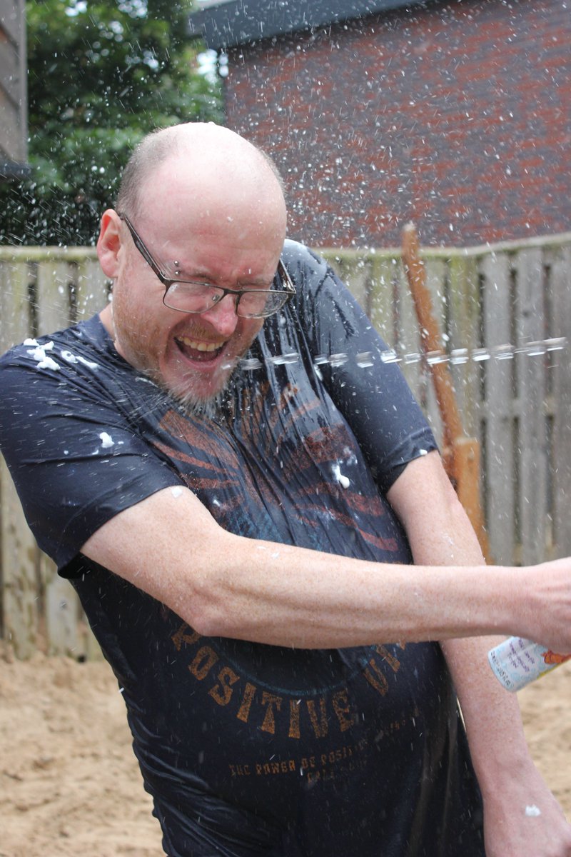 Today marks National Play Day and what better way to celebrate this than pulling out the water guns!

Our Playscheme children had a lot of fun this morning, experimenting with the power of water and practicing their aim's!