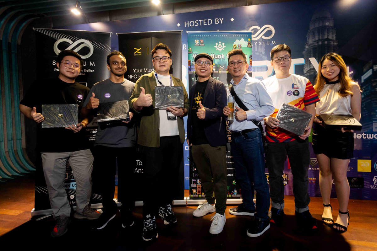 ZenCardio's tweet photo. Throwback to some moments of Zen Card at #Web3PartyNight last week 🔥🥳
Thanks @The_8lyxium for such an amazing event. We really had a blast!
#8LYXIUM #coin98superwallet #zencard #Web3 #MalaysiaBlockchainWeek #MYBW2024